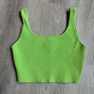 House of Harlow 1960 Ribbed Crop Tank